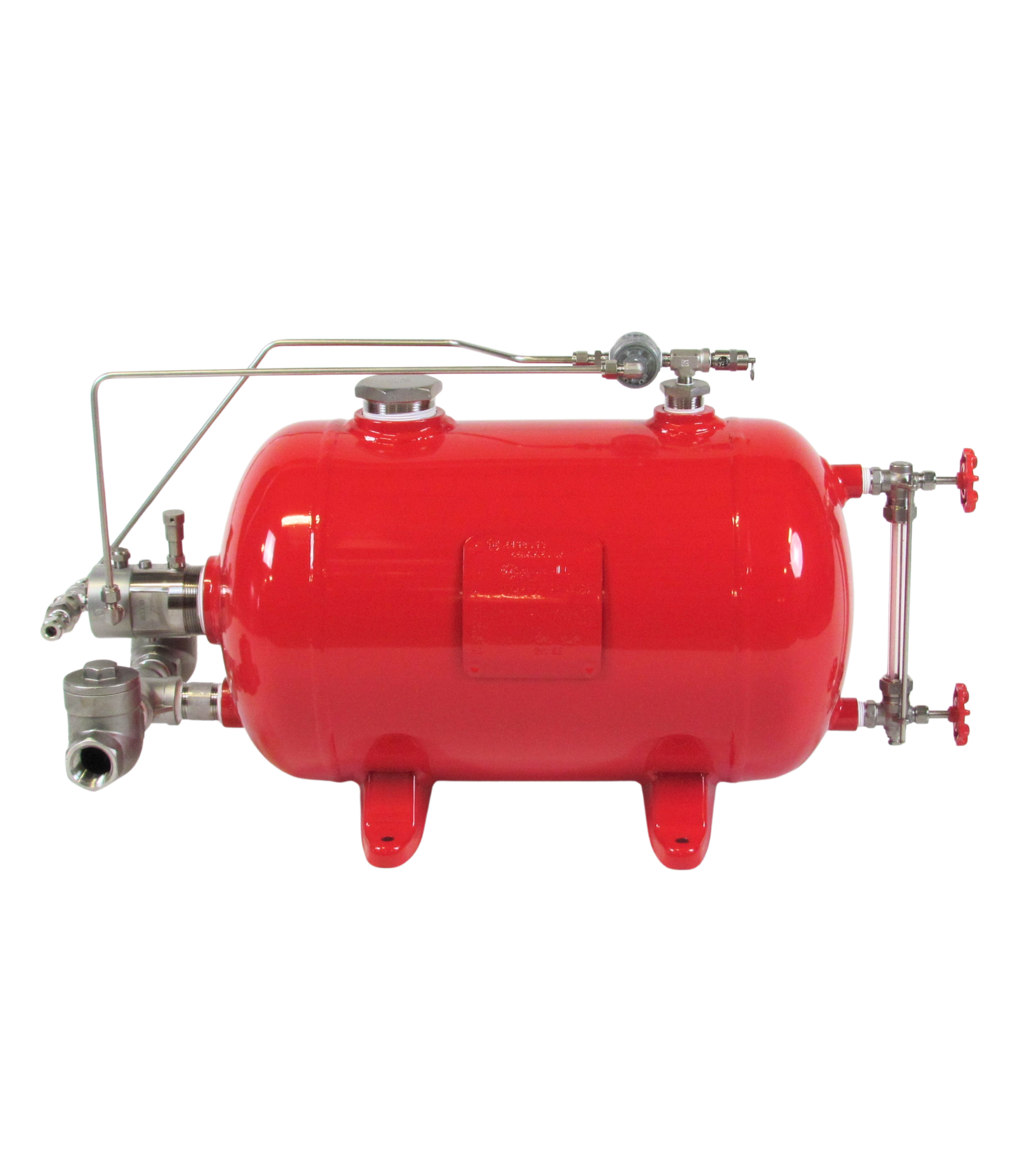 100 psi Actuated Ball Valve Shell & Tube