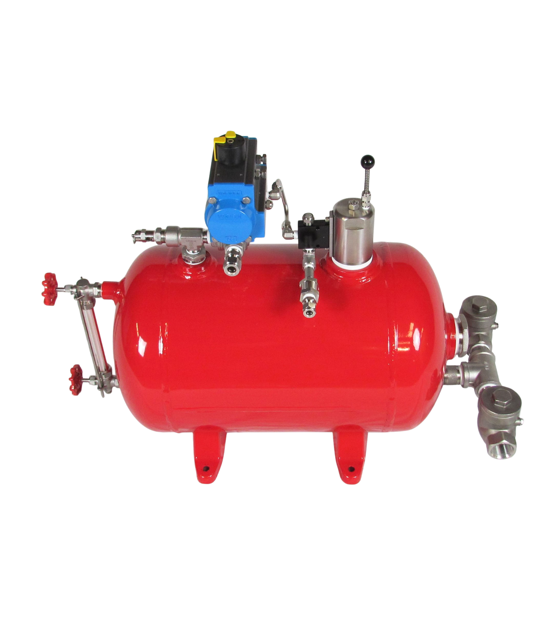 Vacuum Service 100 psi Actuated Ball Valve