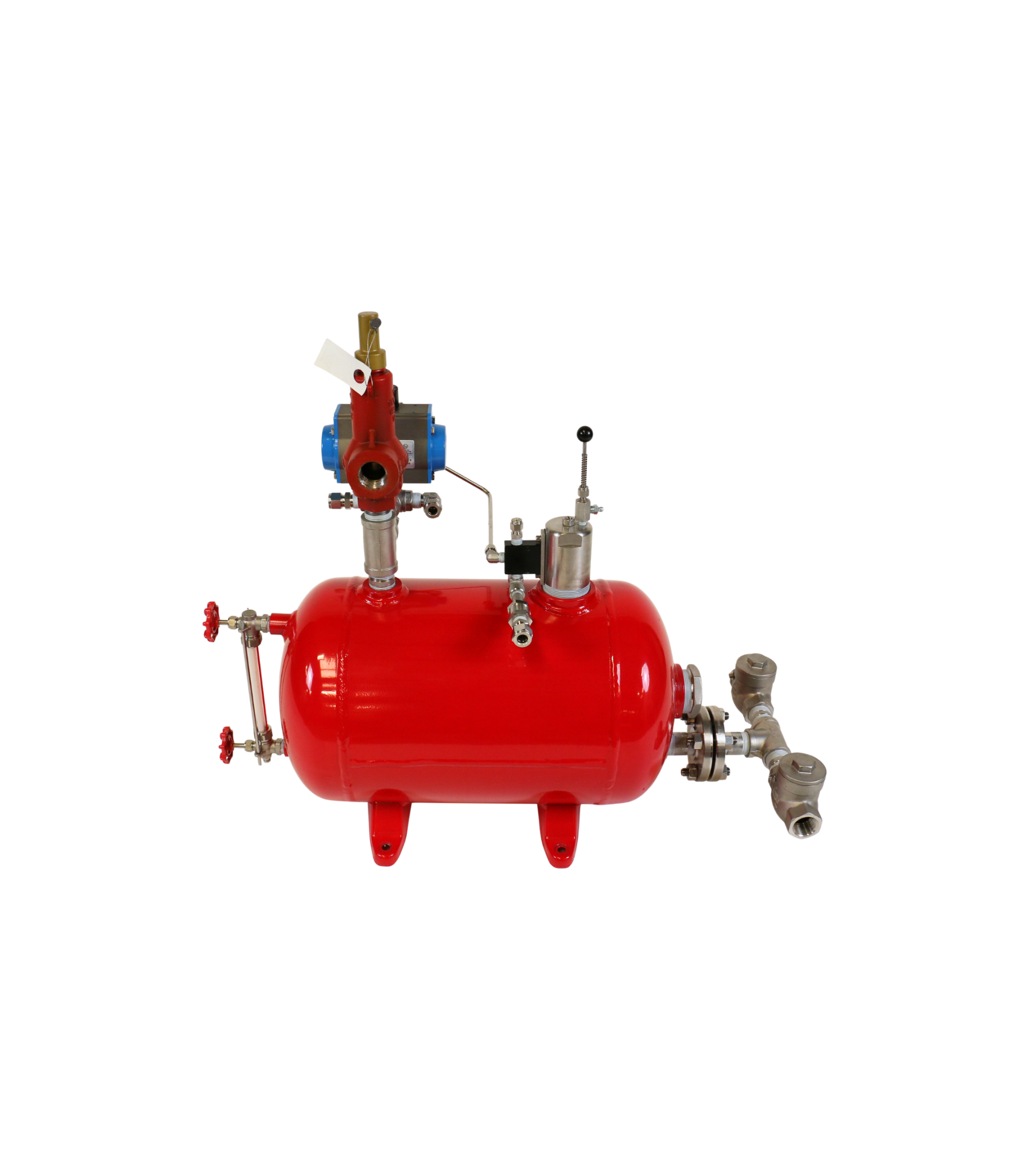 200 psi Actuated Ball Valve Shell & Tube